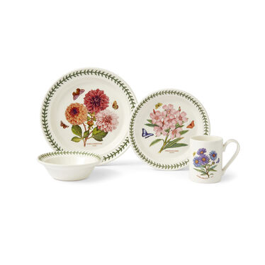Botanic Garden 4 Piece Mixed Motif Set
